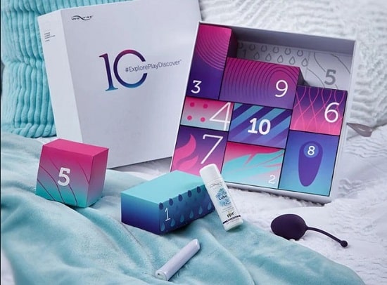 Набор секс-игрушек от We-Vibe – коробка с сюрпризами Discover Gift Box